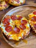 15 mins High Protein Pizza Bagel