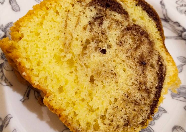 Resep Marmer Sponge Cake, Menggugah Selera