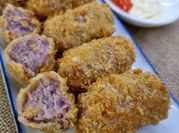 Hình ảnh của bánh khoai tây cá hồi