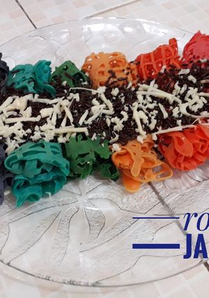 Foto resep Roti jala pelangi