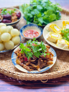 Hình của món Thịt Kho Củ Cải Khô.