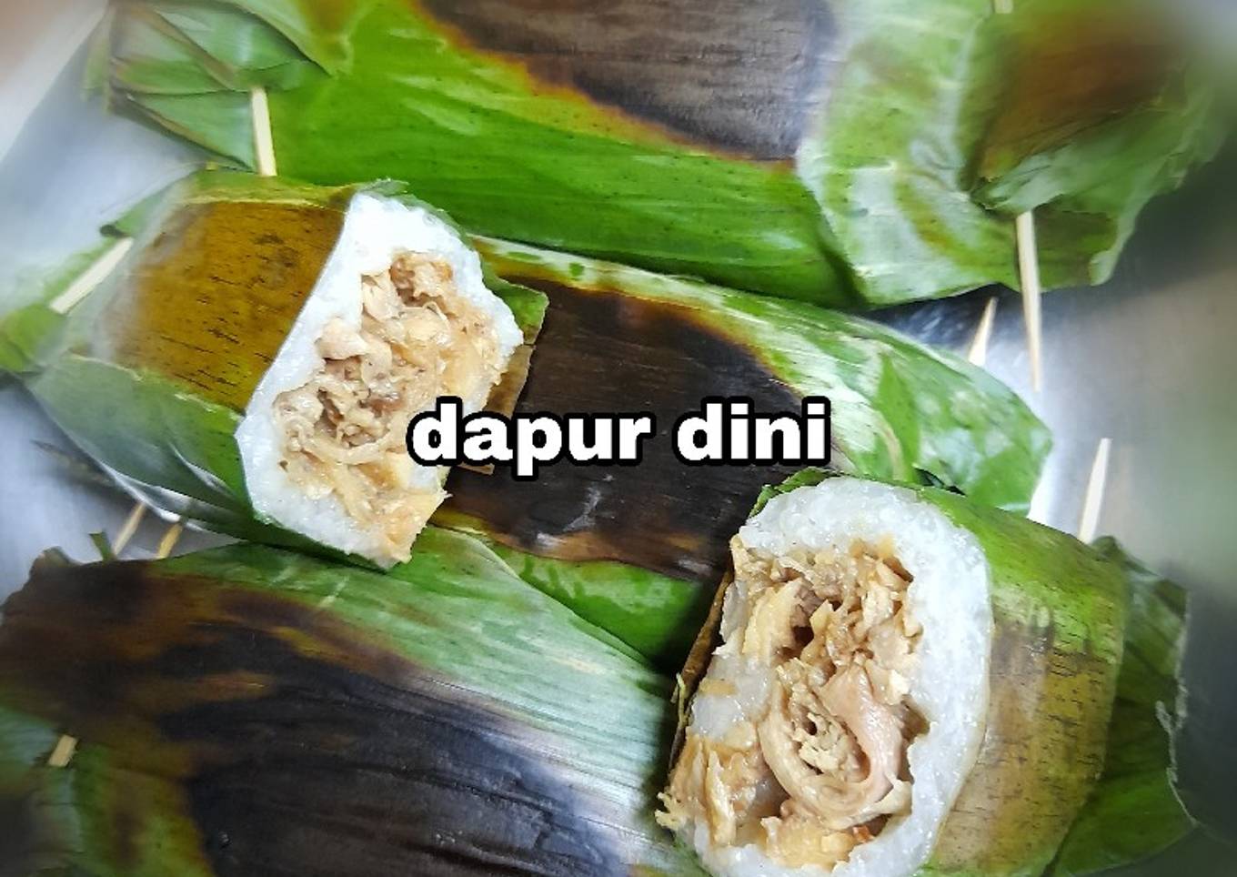 Lemper bakar ala dapur dini