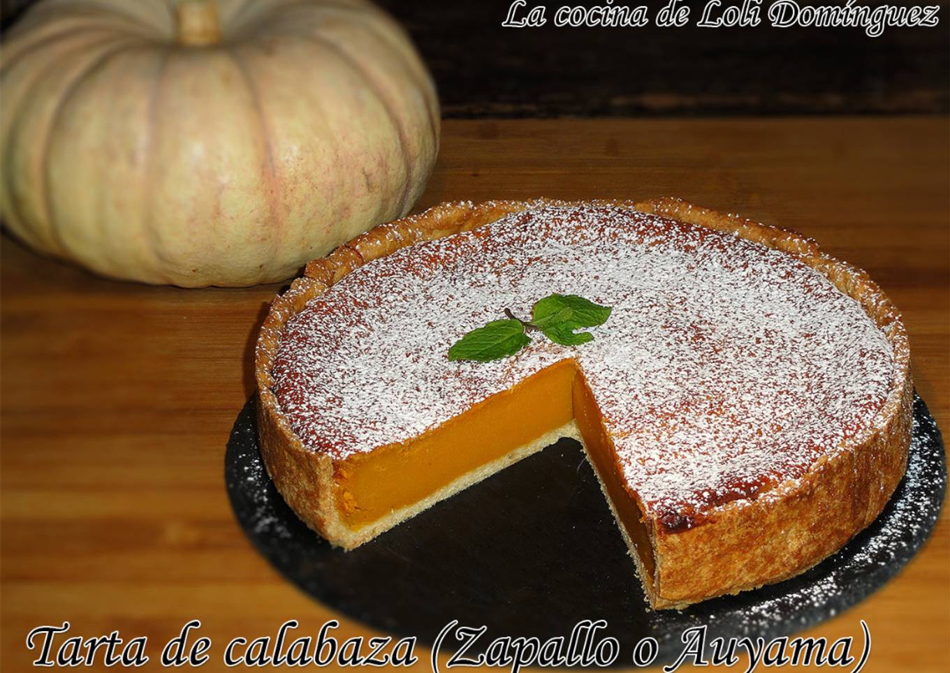 Tarta de calabaza (Zapallo o Auyama)