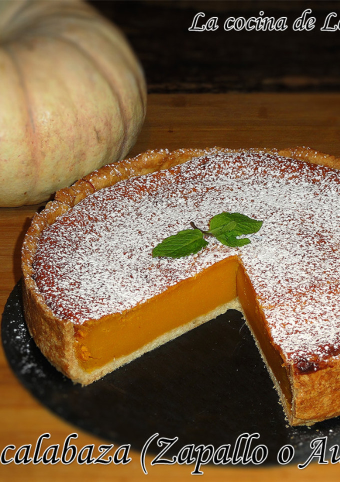 Una foto de Tarta de calabaza (Zapallo o Auyama)