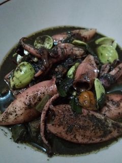 Foto resep Cumi hitam pete