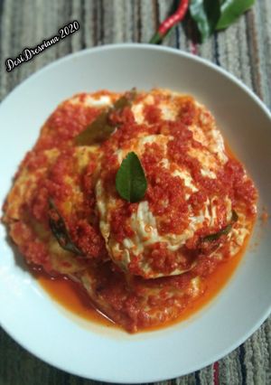 Foto resep Telor Ceplok Balado