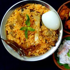 Ambur mutton Biryani A picture of Ambur mutton Biryani.