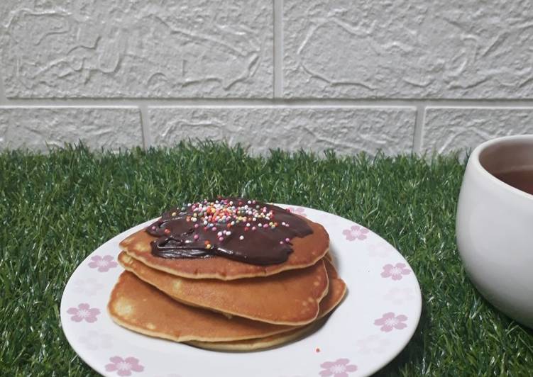 Pancake Mini pakai Cuka Beras