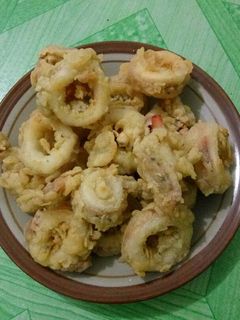 Foto resep Cumi tepung