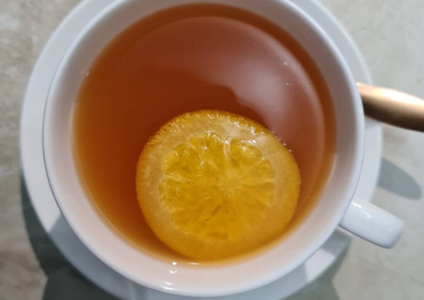 Orange, lemon, ginger and rooibos tea