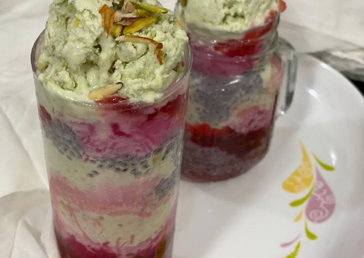 Step-by-Step Guide to Prepare Ultimate Pista kulfi faloda/ very yummy cold dessert / summer special