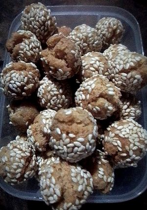 Foto resep Onde-onde ketawa mini dan renyah