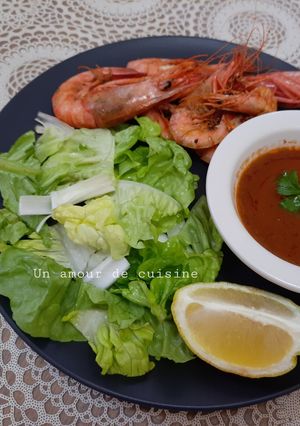 Une photo de Poêlée de crevettes 🍤