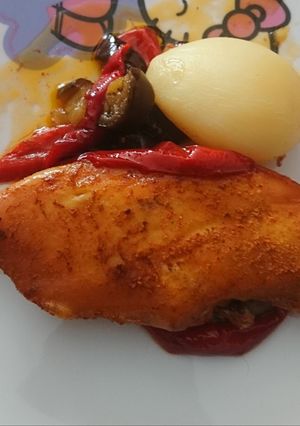 Una foto de Pollo frailesco