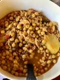 Bacalao con garbanzos