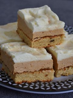 Krémes karamellszelet recept fotója