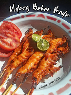 Foto resep 047. Udang bakar madu