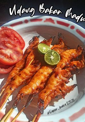 Foto resep 047. Udang bakar madu