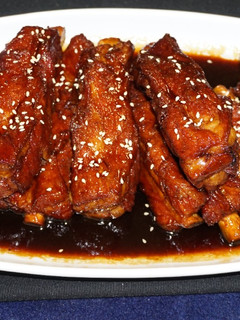 Una foto de Costillas de cerdo agridulce estilo de shanghai