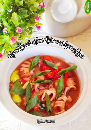 Foto resep Cumi Basah Saos Tiram Asam Manis