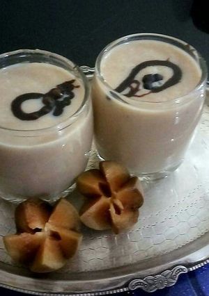 A picture of Chiku thick shake.