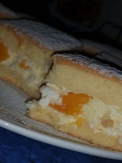 Barackos túrós kocka recept fotója