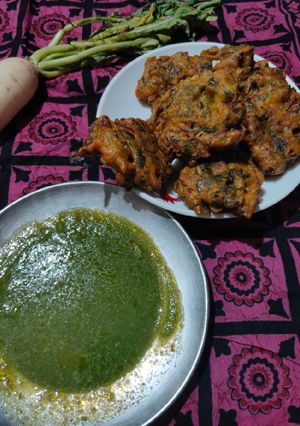 A picture of Moli patte pakode.