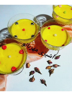 عکسی از دستور فرنی زعفرانی(با نشاسته)