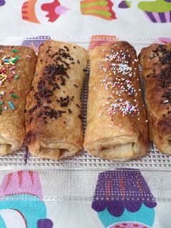 Una foto de 🍫Napolitanas de chocolate