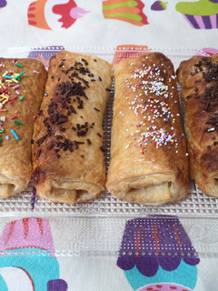 Una foto de 🍫Napolitanas de chocolate