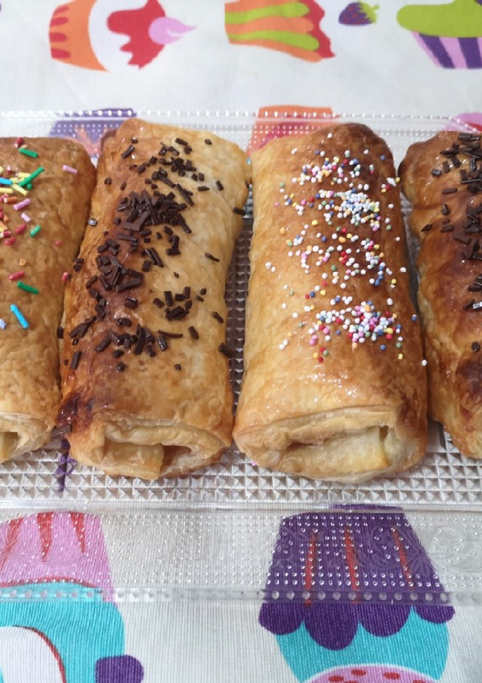 Una foto de 🍫Napolitanas de chocolate