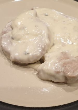 Una foto de Solomillo de cerdo al roquefort