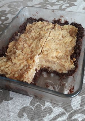 Foto principal de Tarta de manzana y cacahuete sin gluten y vegana 🍰