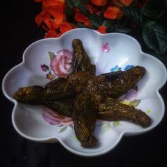 A picture of Baby Eggplant masala.