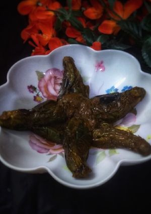 A picture of Baby Eggplant masala.