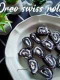 Oreo swiss roll