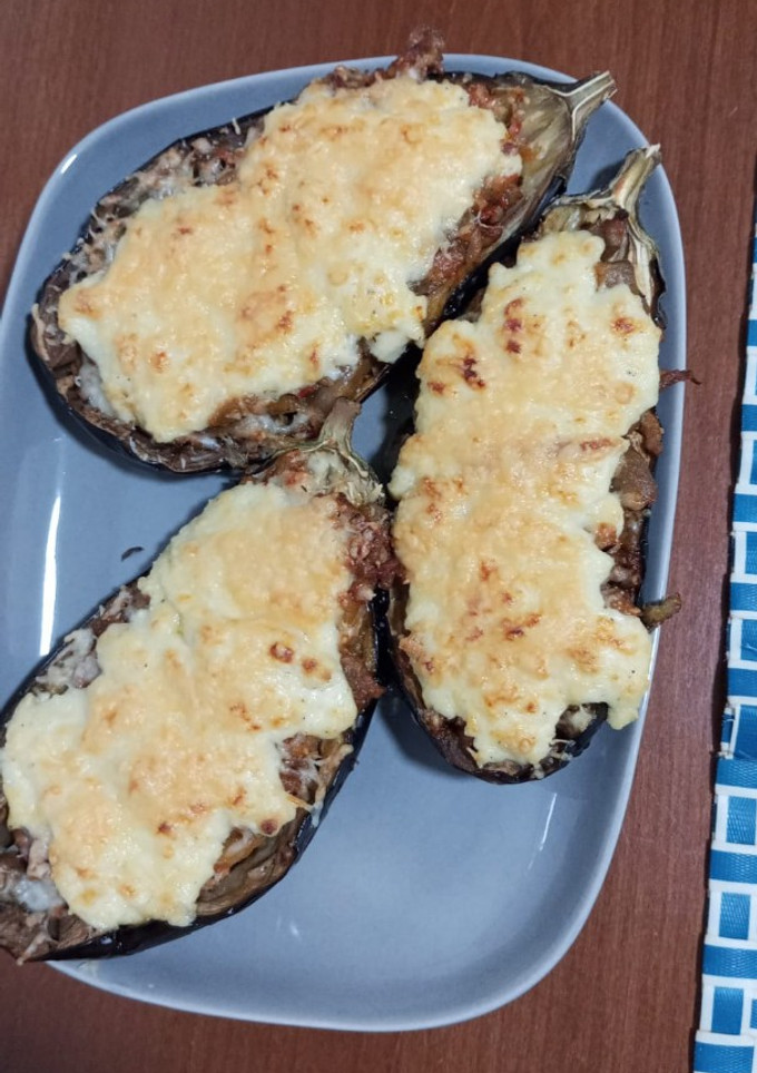 Una foto de Berenjenas rellenas