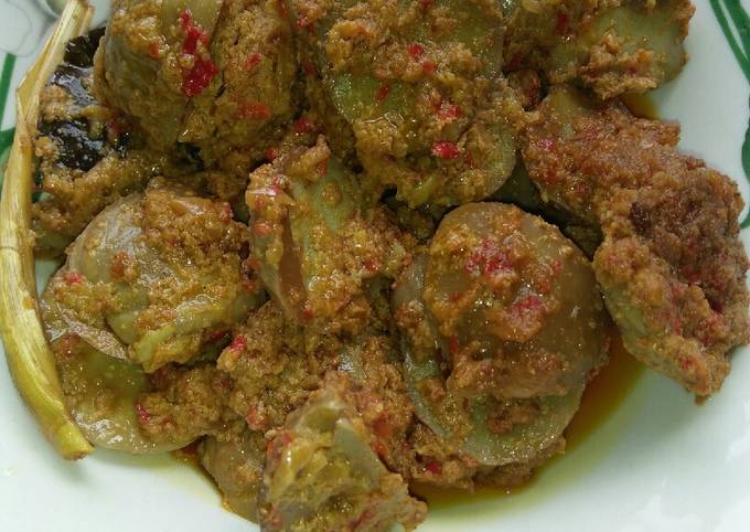 Rendang jengkol