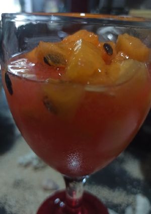 Foto resep Es Semangka Yakult