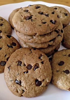 Una foto de Cookies con chips de chocolate