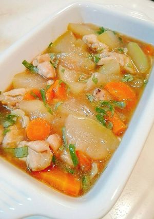 Foto resep Sup Ayam Labu ala Chinese Restoran