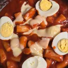 Foto resep Tteokpokki homemade yummy