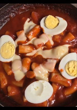 Foto resep Tteokpokki homemade yummy