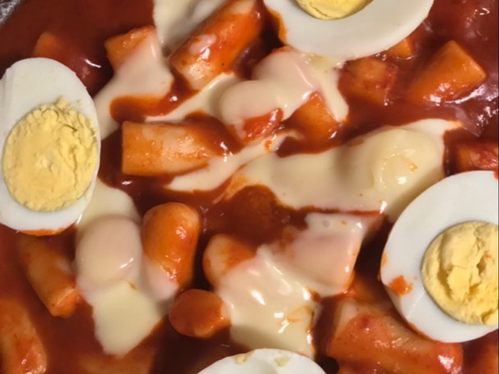 Resep Tteokpokki homemade yummy, Lezat