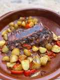 Costillar de cerdo al horno