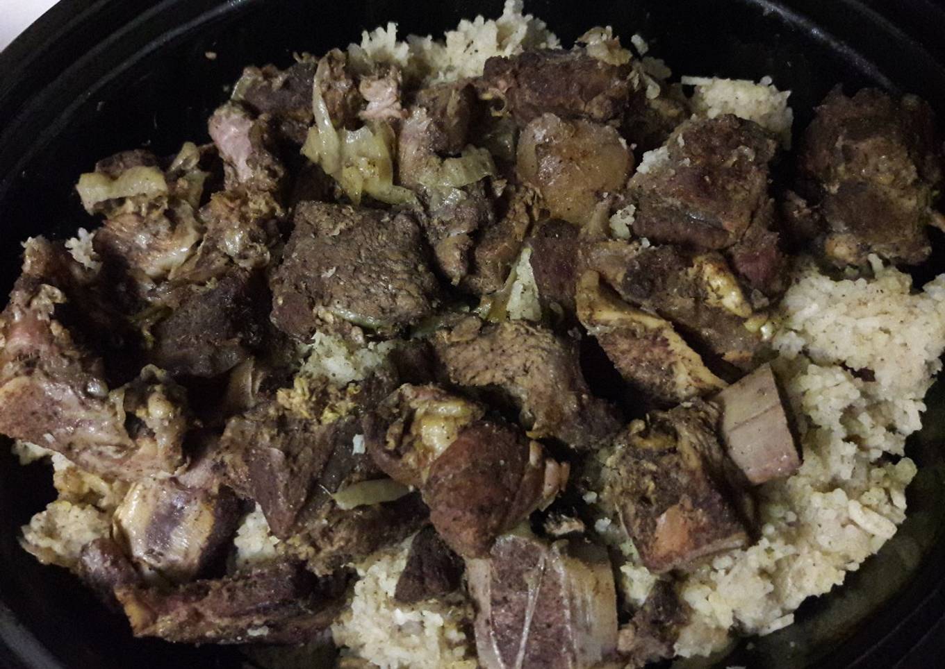 Nasi Kebuli Sapi Slow Cooker