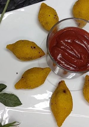 A picture of Stuffed Rice Dumpling kabab.