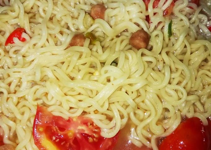 Rahasia Membuat Mie rebus lalap tomat 🍅 Anti Gagal
