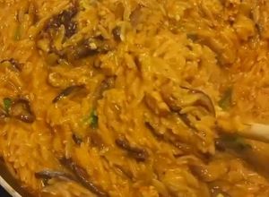 Foto de Risoto de Cogumelos e Abóbora