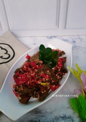 Foto resep Balado Paru Goreng Kering